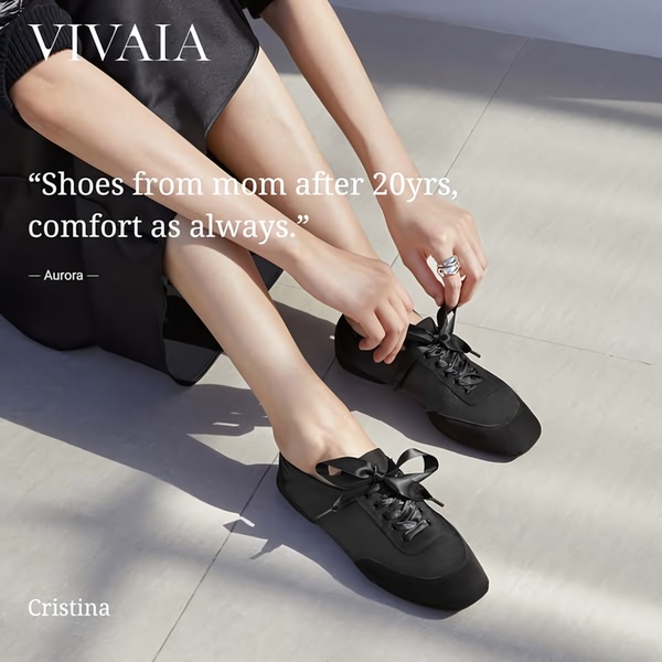 women's shoes, casual shoes, comfort shoes, flat shoes, lace up shoes, black shoes, everyday shoes, social proof, brand awareness, lifestyle, trustworthy, calm, neutral, black